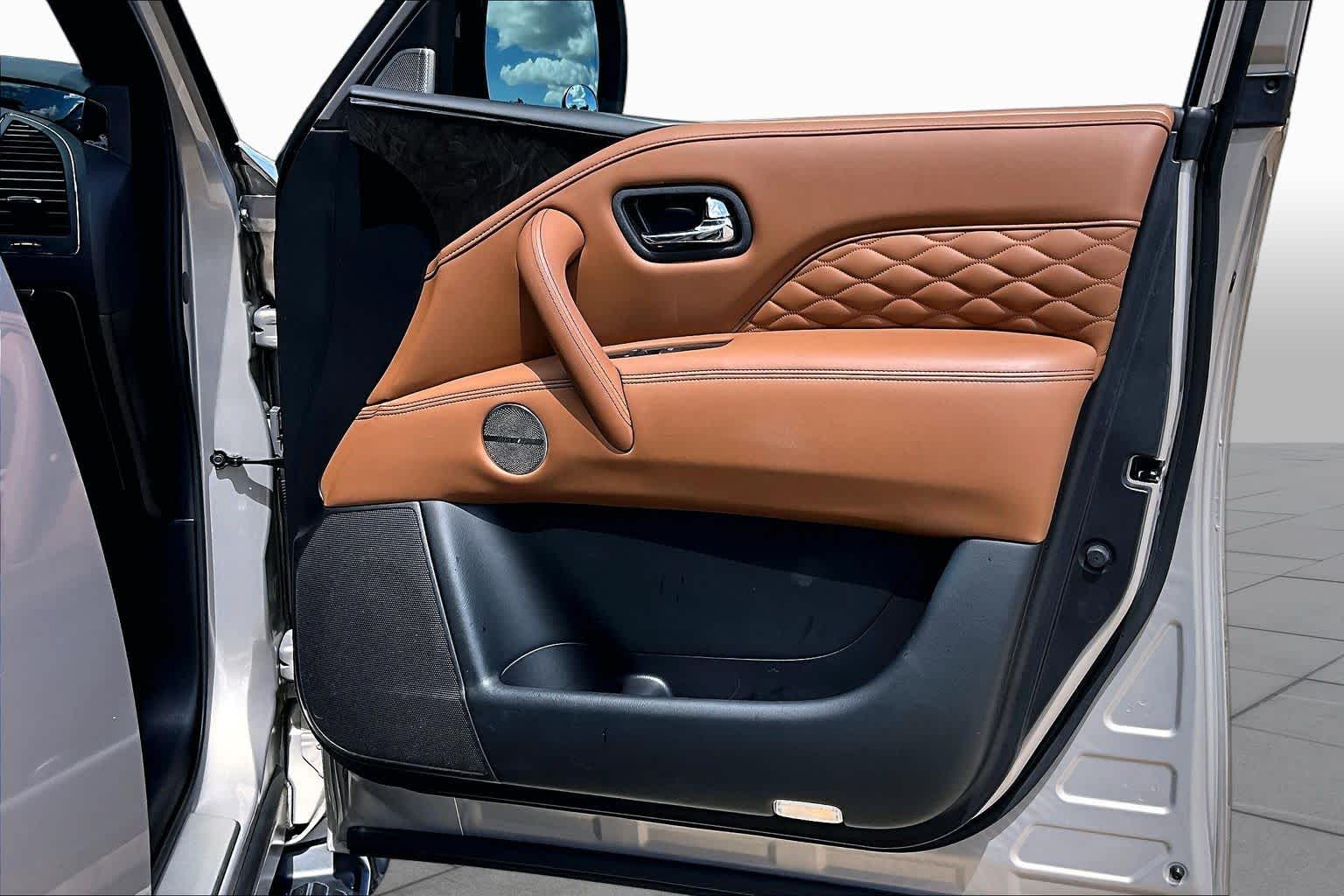 2023 INFINITI QX80 SENSORY Champagne Quartz at Helfman Ford