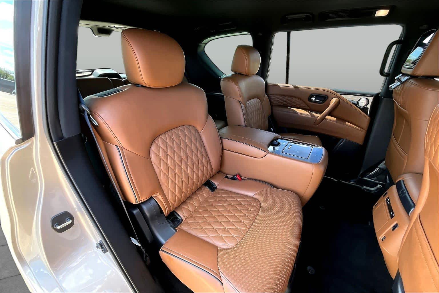 2023 INFINITI QX80 SENSORY Champagne Quartz at Helfman Ford