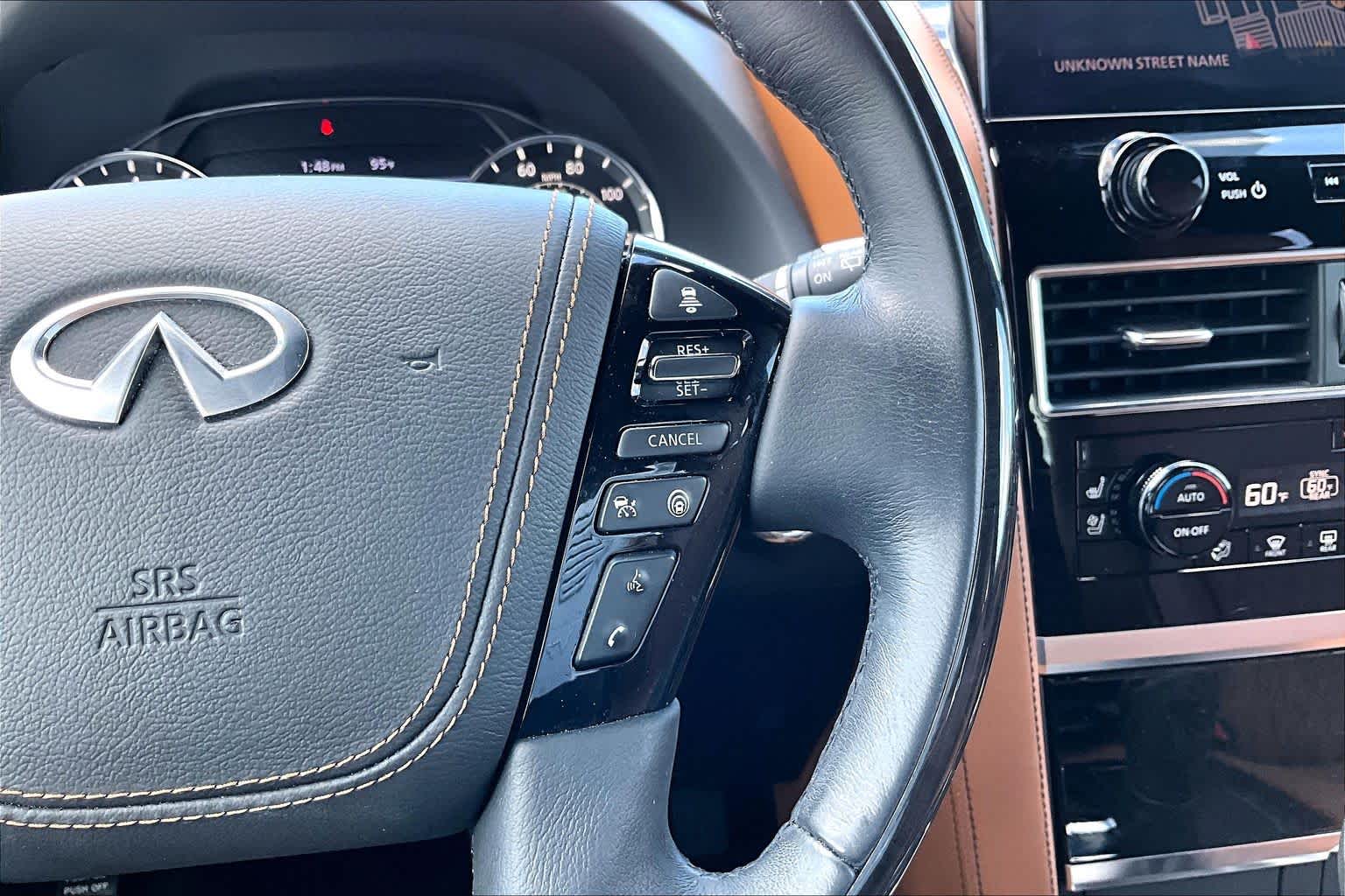 2023 INFINITI QX80 SENSORY Champagne Quartz at Helfman Ford