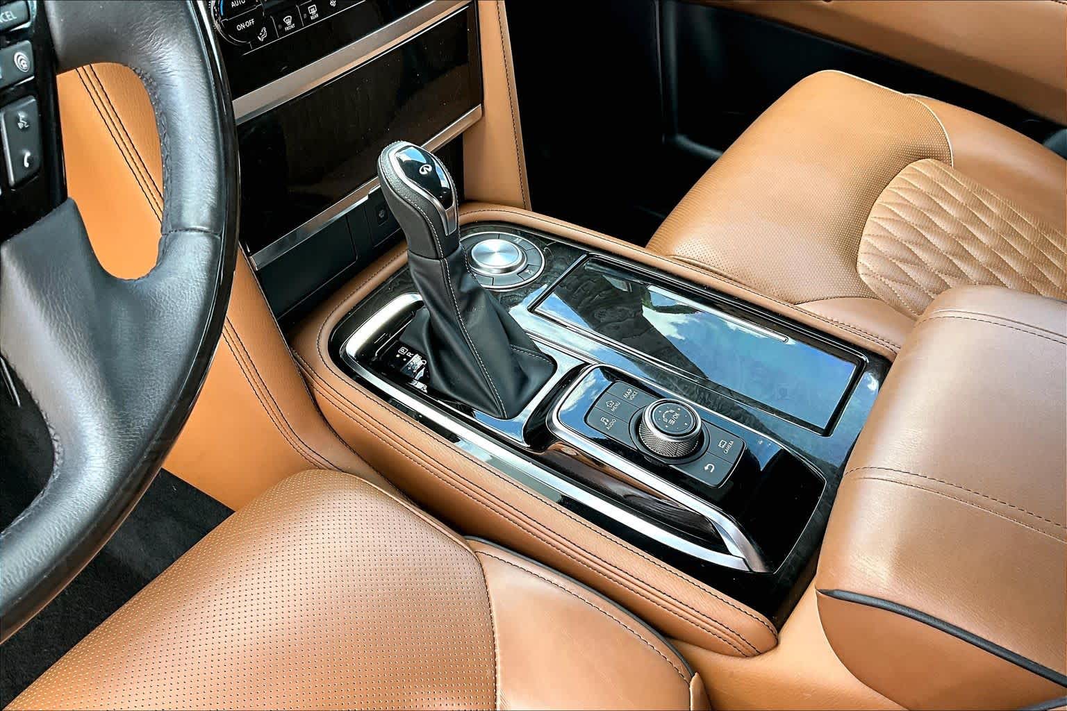 2023 INFINITI QX80 SENSORY Champagne Quartz at Helfman Ford