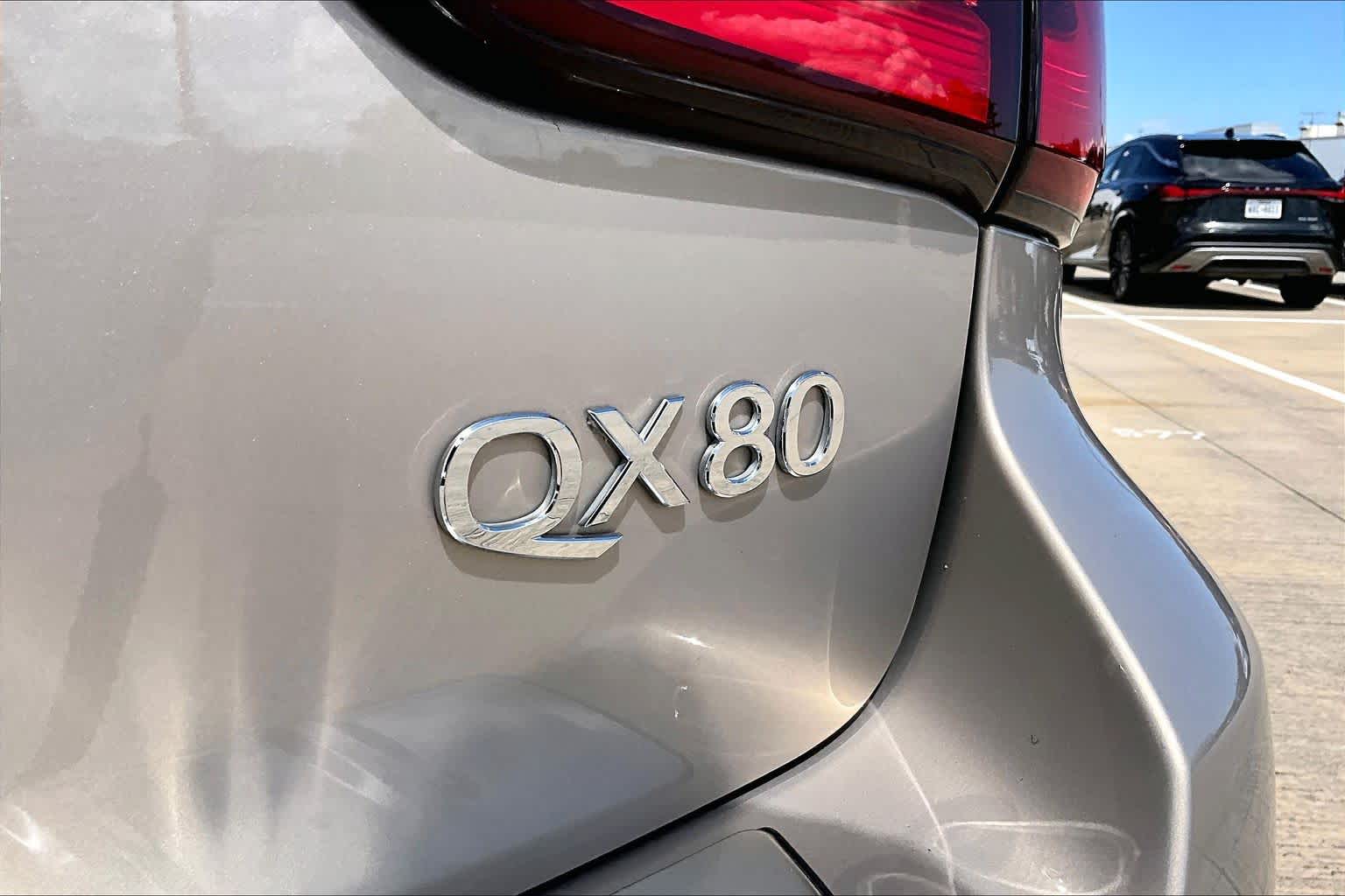 2023 INFINITI QX80 SENSORY Champagne Quartz at Helfman Ford