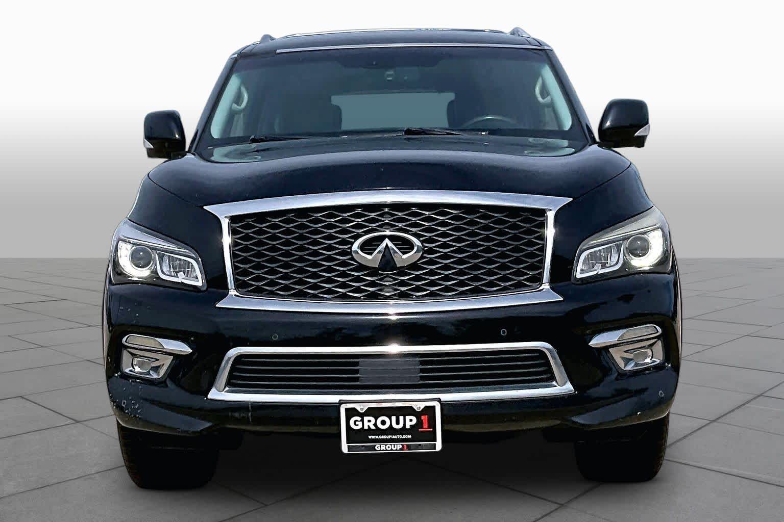 2015 INFINITI QX80  Black Obsidian at AutoNation USA Katy
