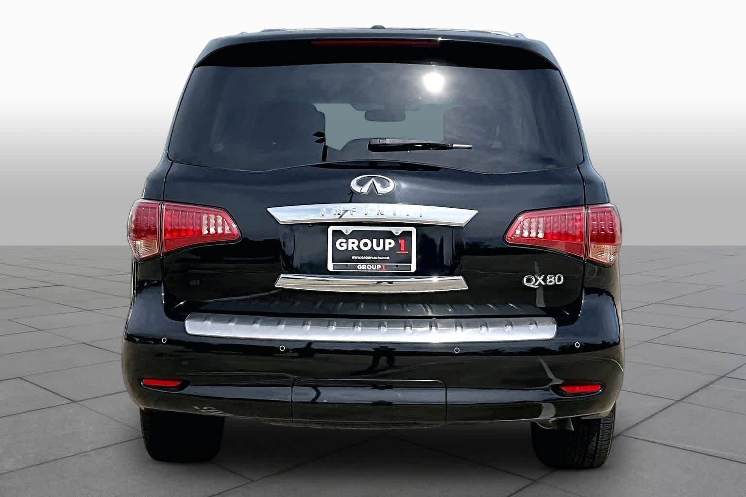 2015 INFINITI QX80  Black Obsidian at AutoNation USA Katy