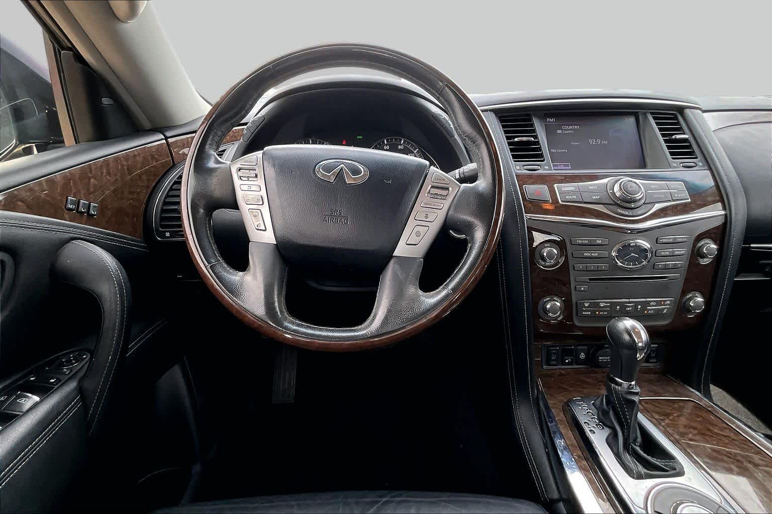 2015 INFINITI QX80  Black Obsidian at AutoNation USA Katy