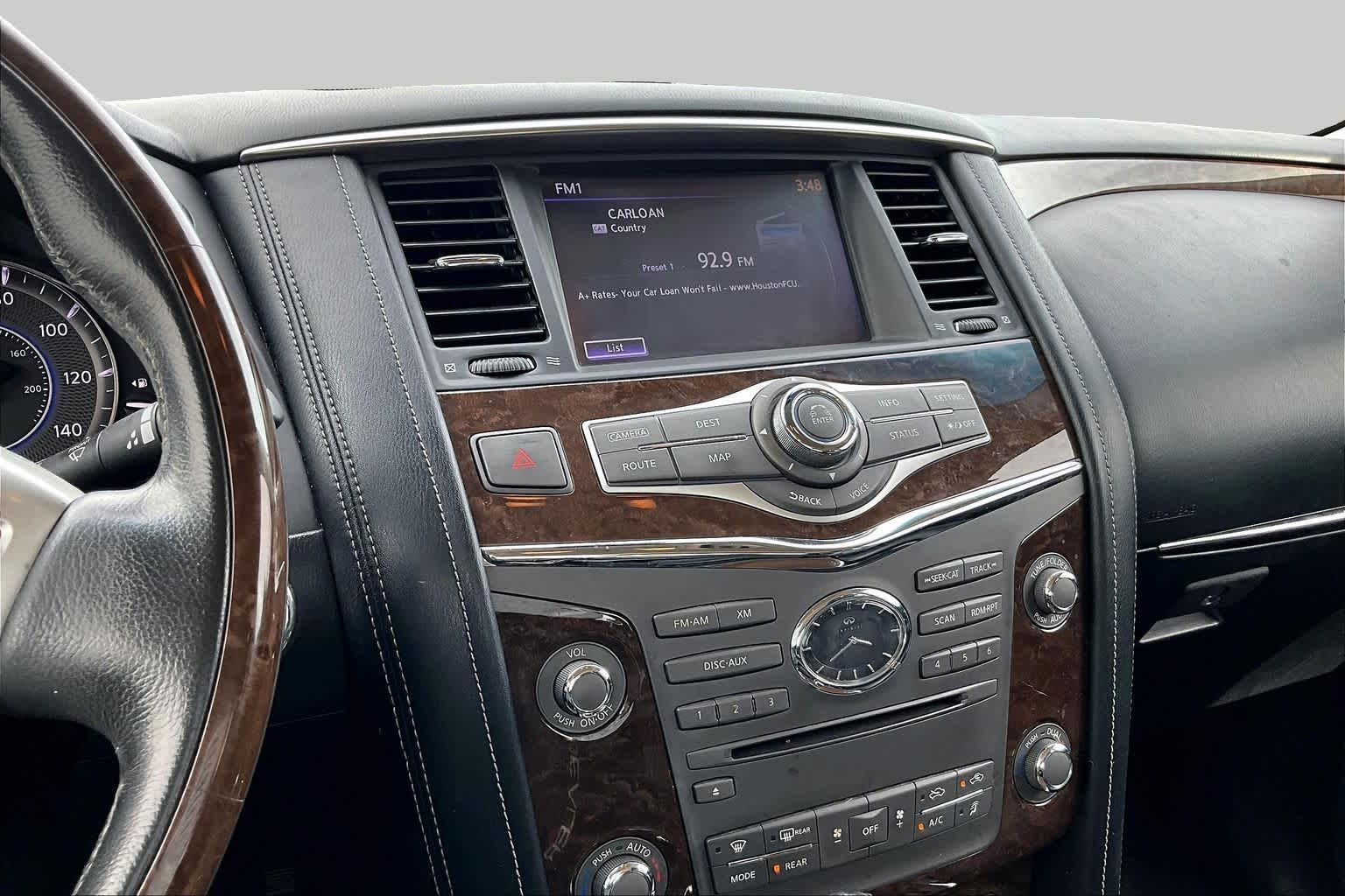 2015 INFINITI QX80  Black Obsidian at AutoNation USA Katy