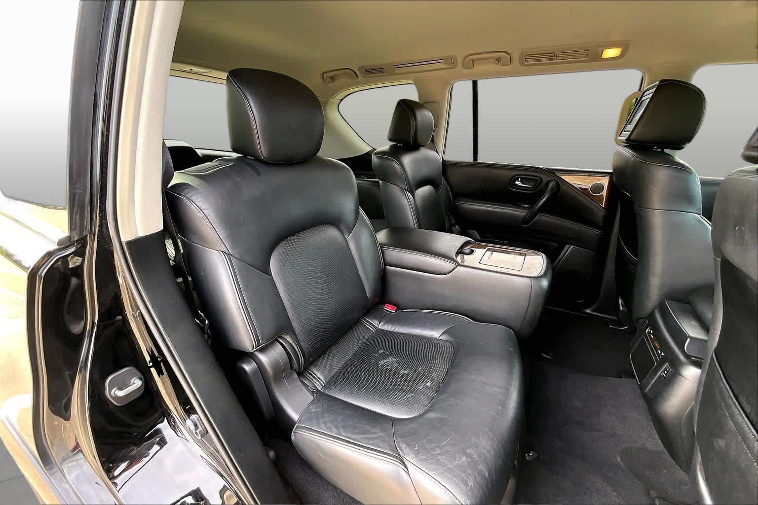 2015 INFINITI QX80  Black Obsidian at AutoNation USA Katy