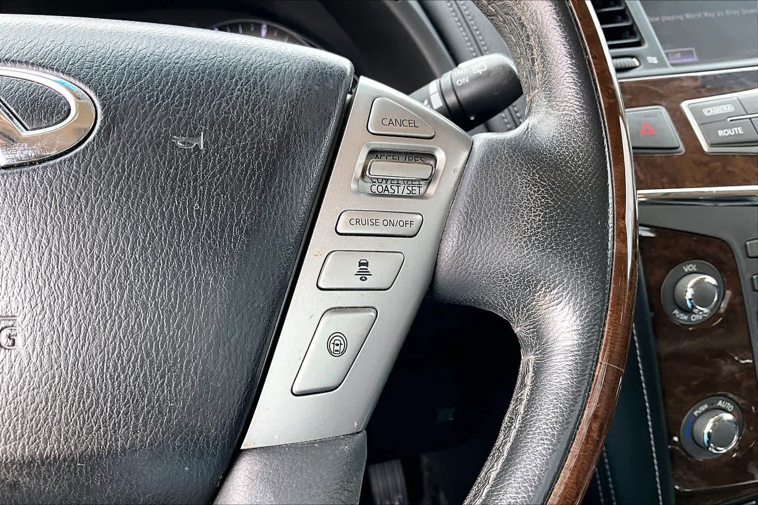 2015 INFINITI QX80  Black Obsidian at AutoNation USA Katy
