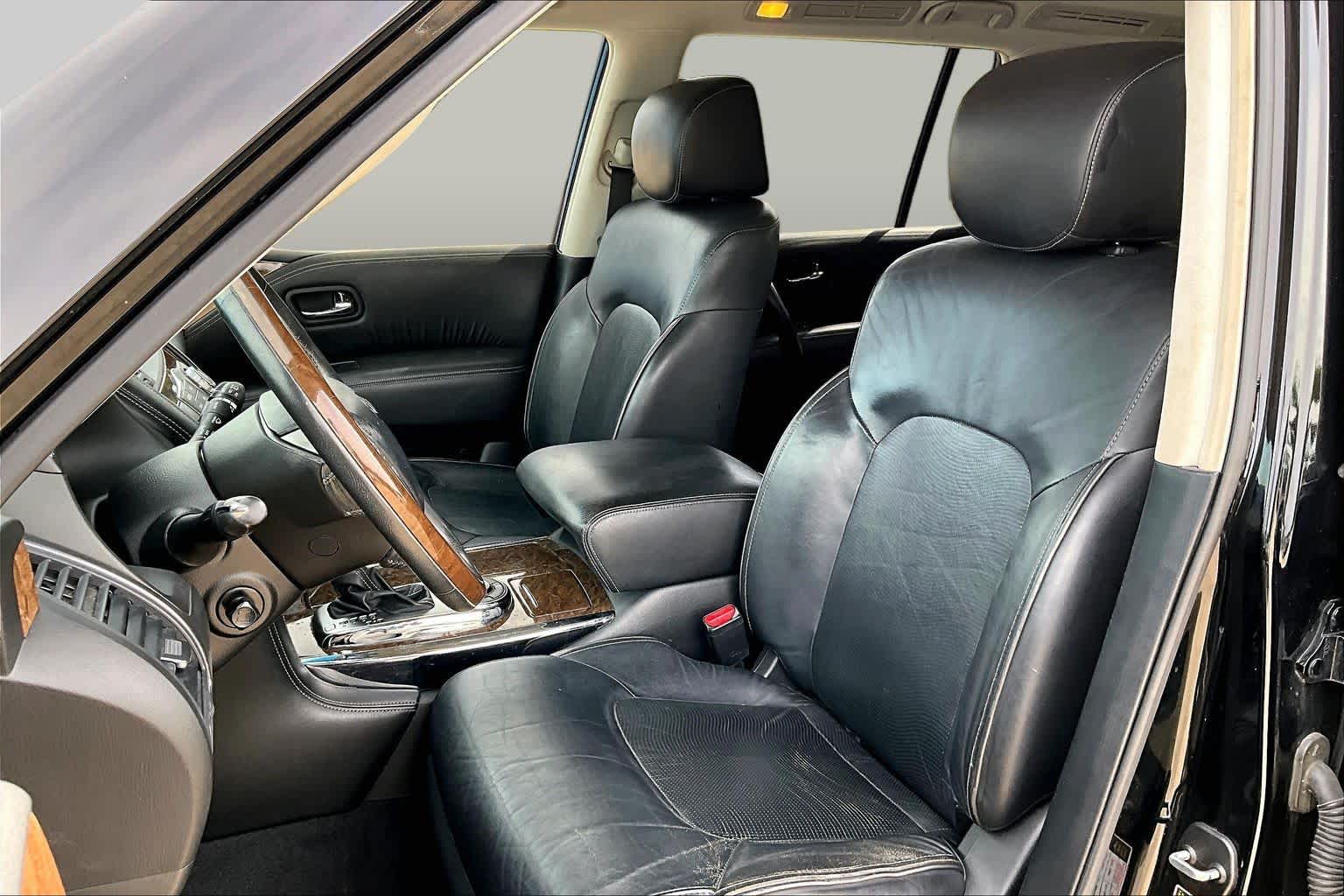 2015 INFINITI QX80  Black Obsidian at AutoNation USA Katy
