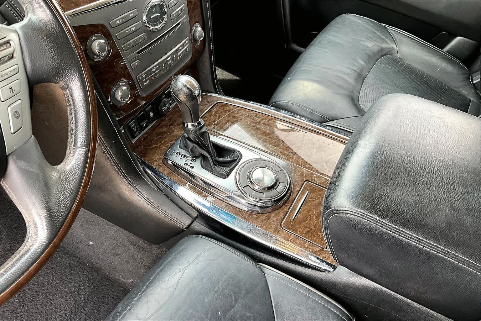 2015 INFINITI QX80  Black Obsidian at AutoNation USA Katy