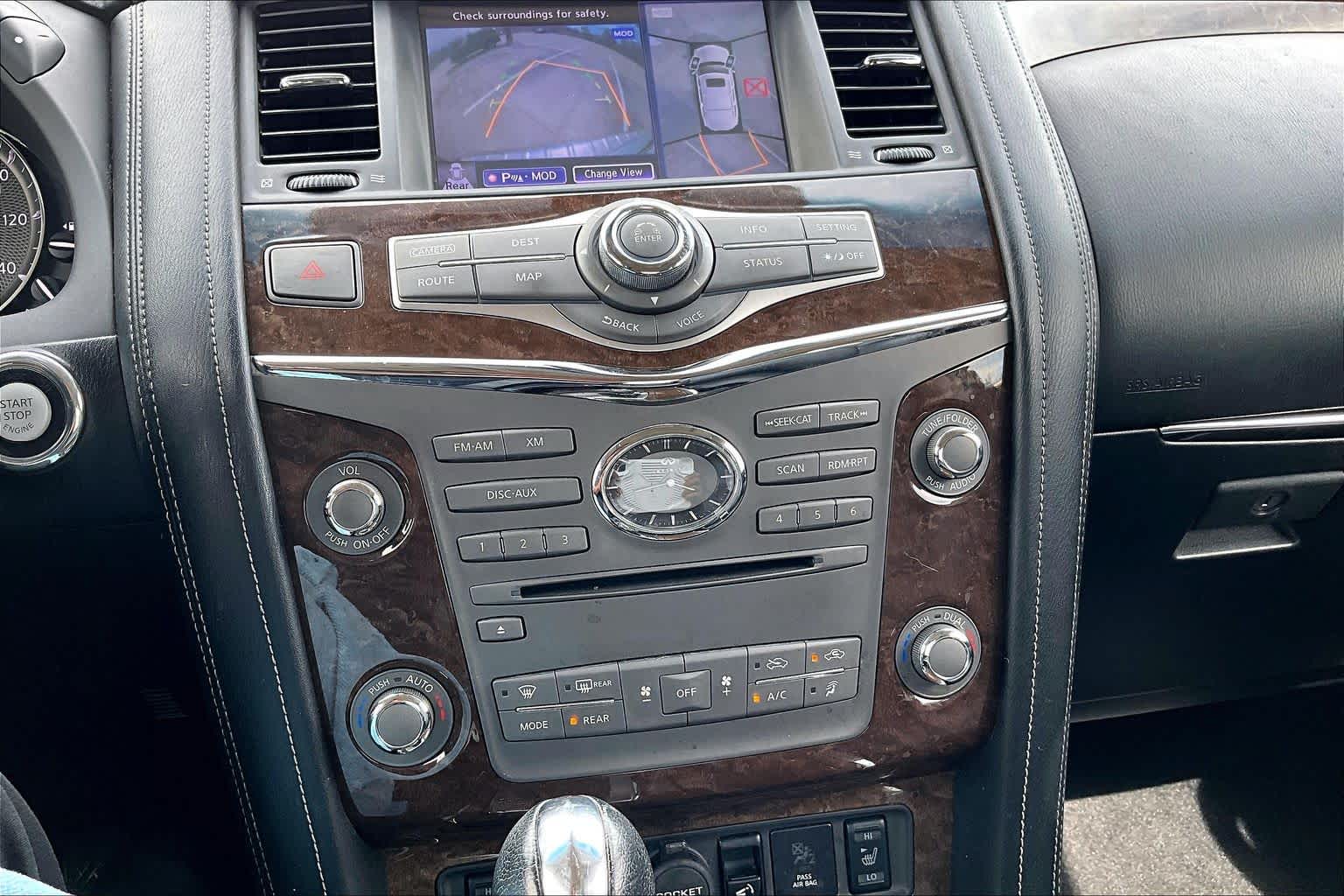2015 INFINITI QX80  Black Obsidian at AutoNation USA Katy