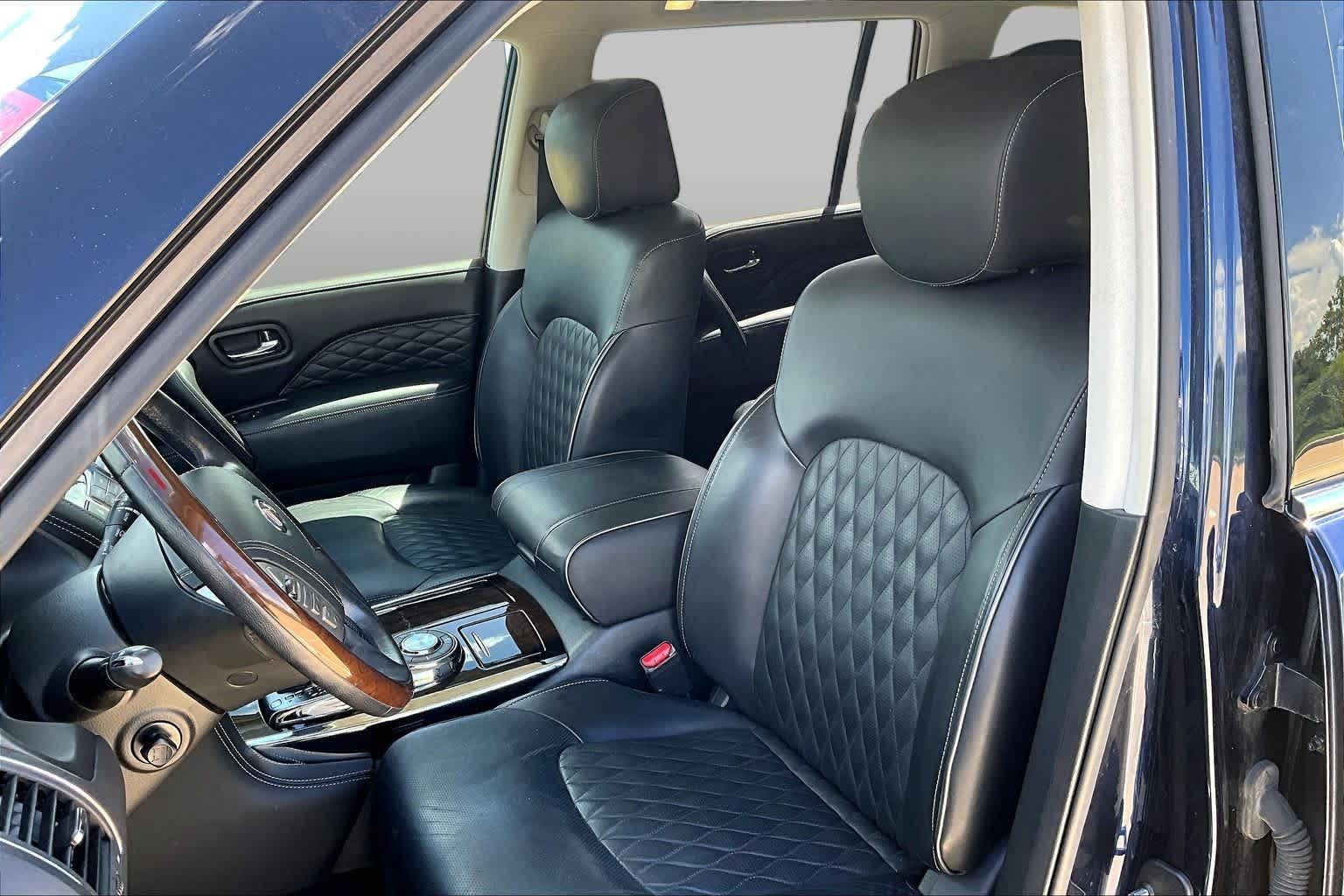 2019 INFINITI QX80 LUXE Hermosa Blue at HGreg Houston