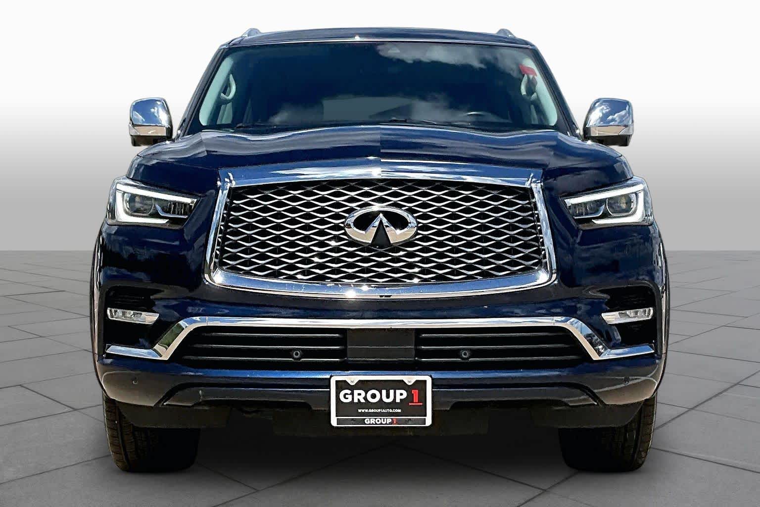2019 INFINITI QX80 LUXE Hermosa Blue at HGreg Houston