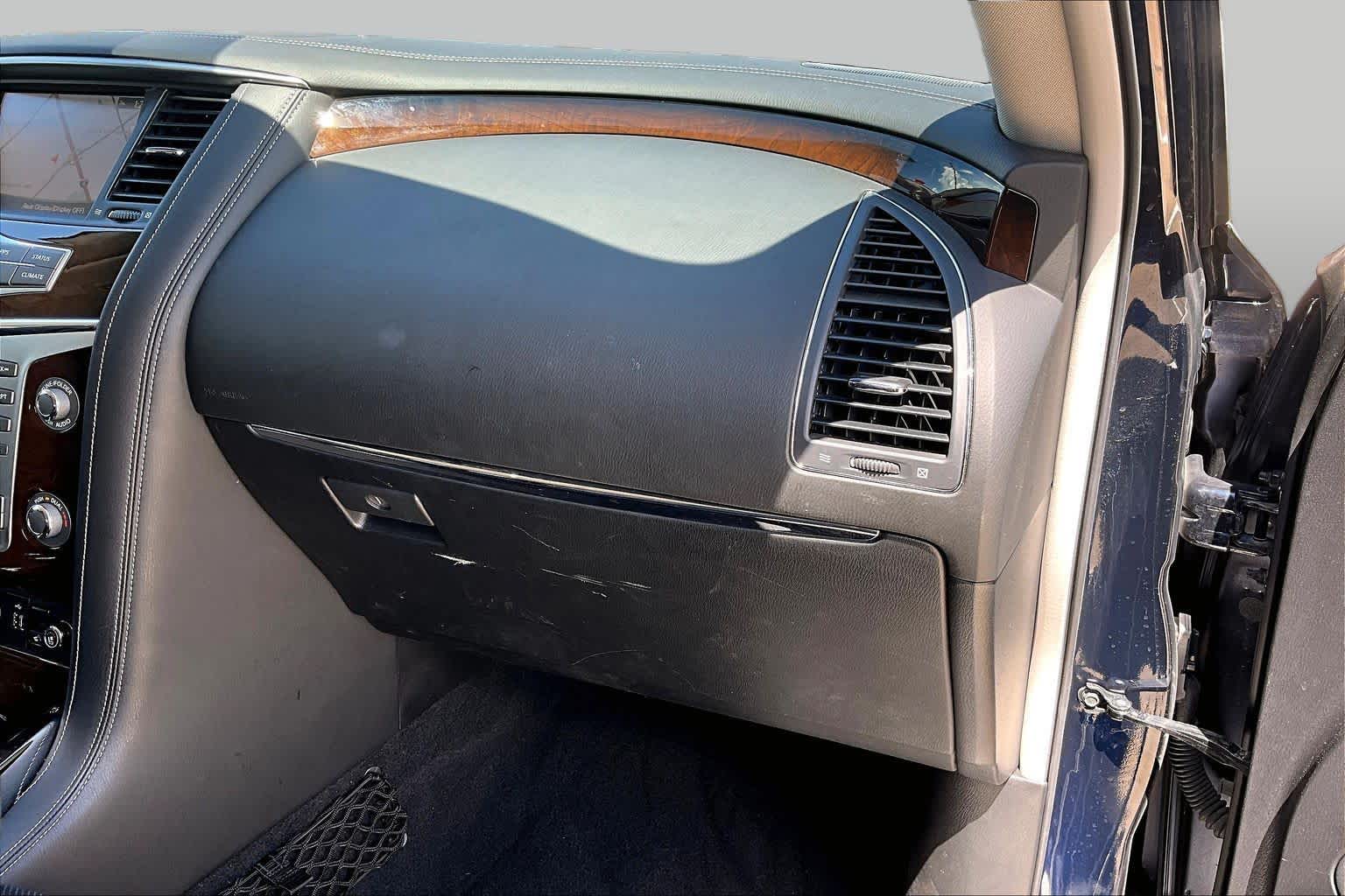 2019 INFINITI QX80 LUXE Hermosa Blue at HGreg Houston