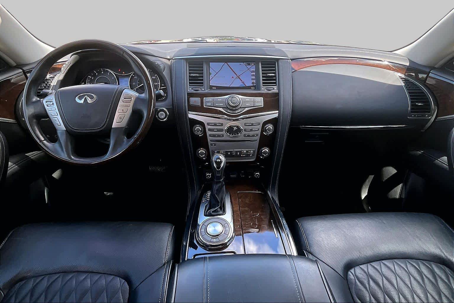 2019 INFINITI QX80 LUXE Hermosa Blue at HGreg Houston