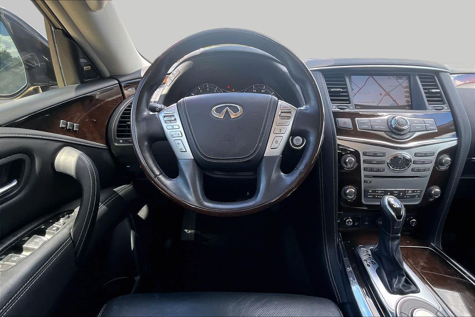 2019 INFINITI QX80 LUXE Hermosa Blue at HGreg Houston