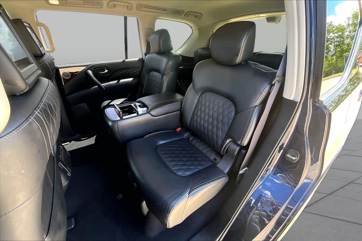 2019 INFINITI QX80 LUXE Hermosa Blue at HGreg Houston