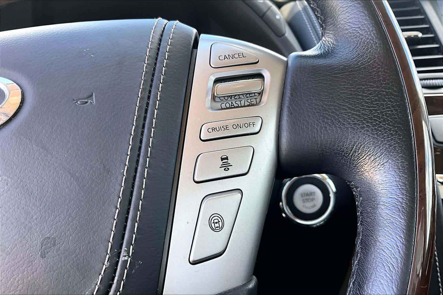 2019 INFINITI QX80 LUXE Hermosa Blue at HGreg Houston