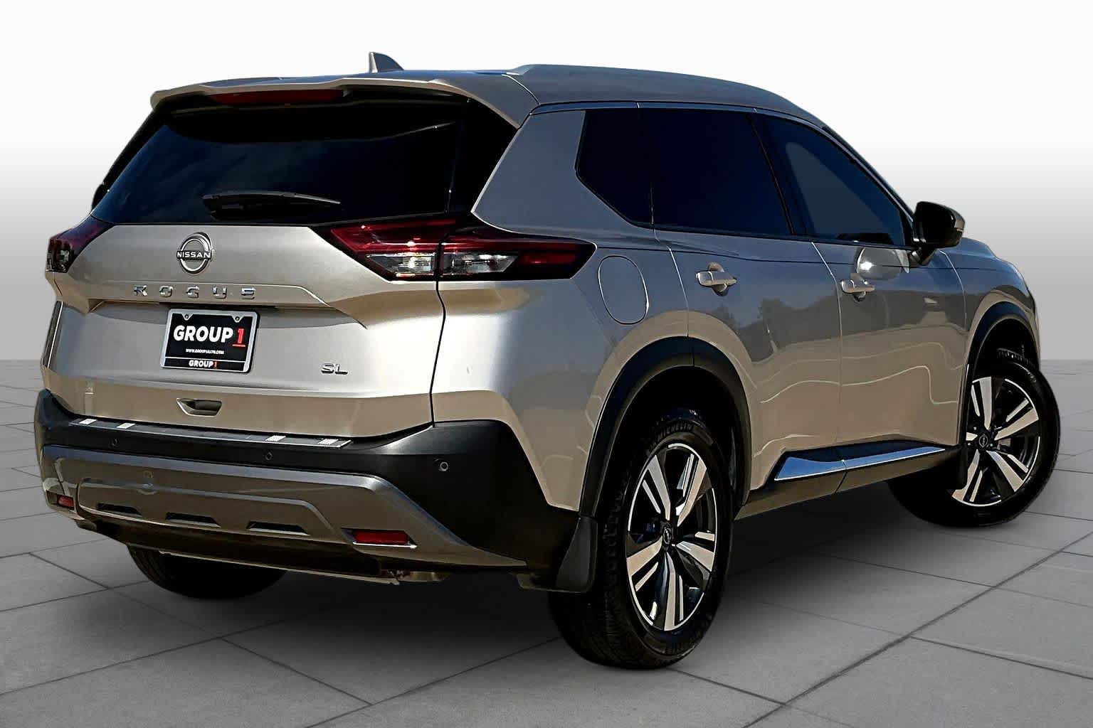 2023 Nissan Rogue SL Champagne Silver Metallic at Lone Star Chevrolet