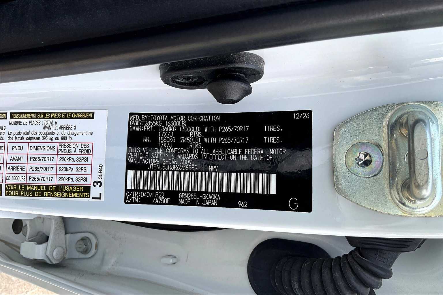 2024 Toyota 4Runner SR5 Premium Ice Cap at AutoNation Toyota Gulf Fwy