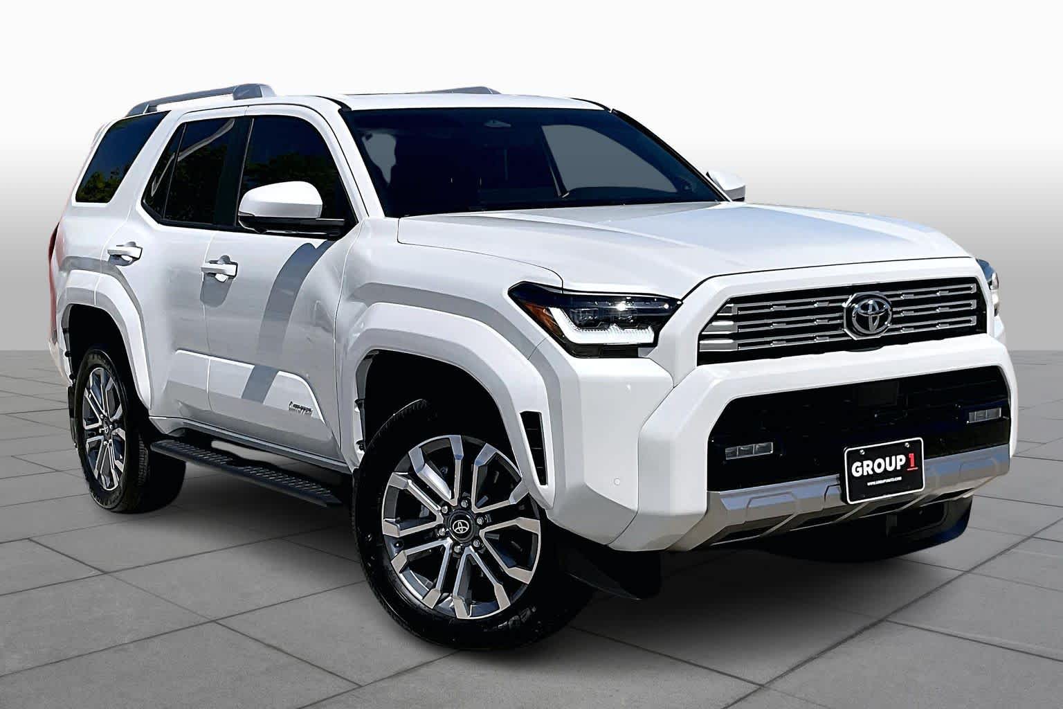 2025 Toyota 4Runner Limited Wind Chill Pearl at Group 1 Toyota Southwest