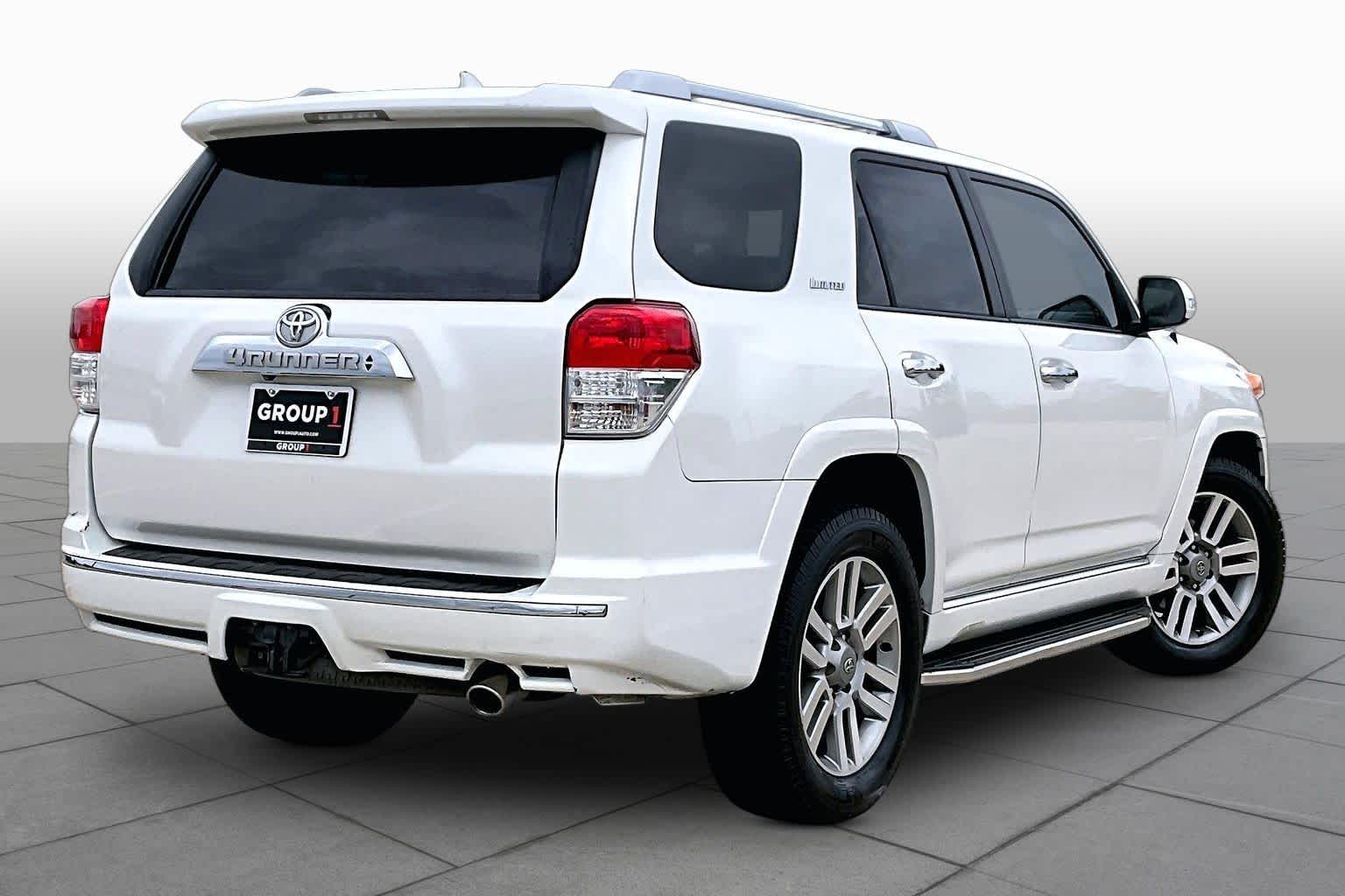 2013 Toyota 4Runner Limited Blizzard Pearl Metallic at Group 1 Toyota Southwest