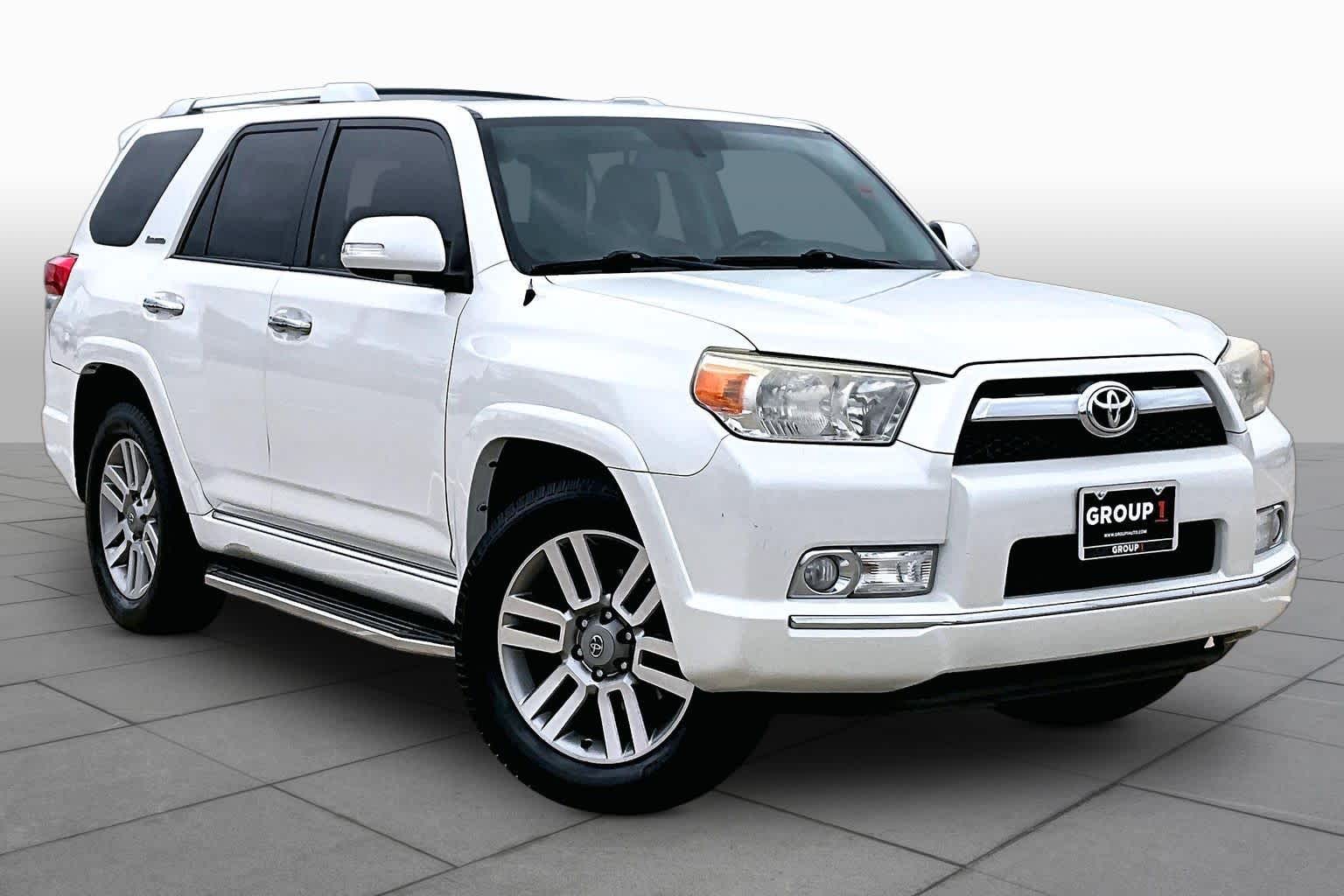 2013 Toyota 4Runner Limited Blizzard Pearl Metallic at Group 1 Toyota Southwest