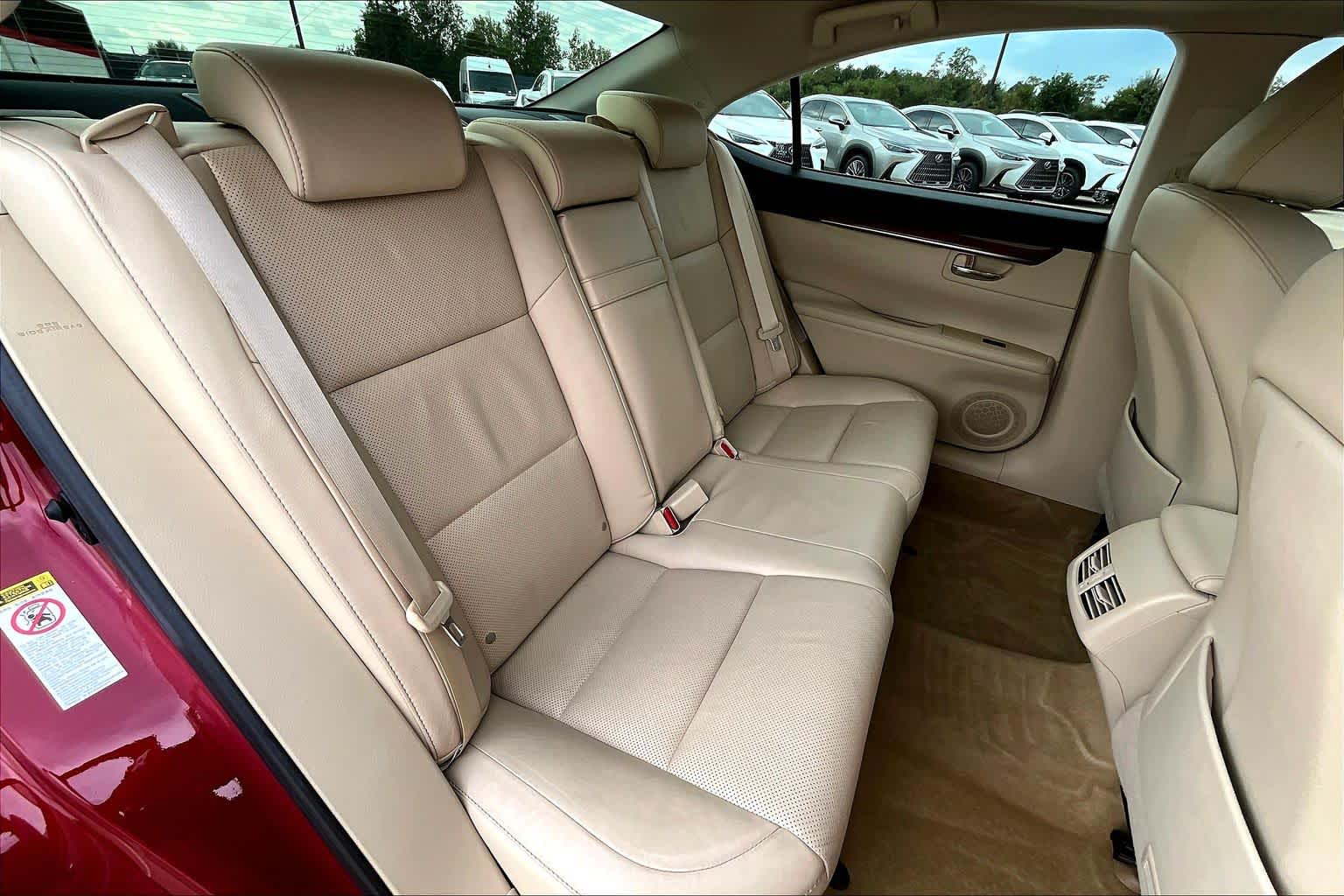 2014 Lexus ES 300h Hybrid Matador Red Mica at Sterling McCall Lexus