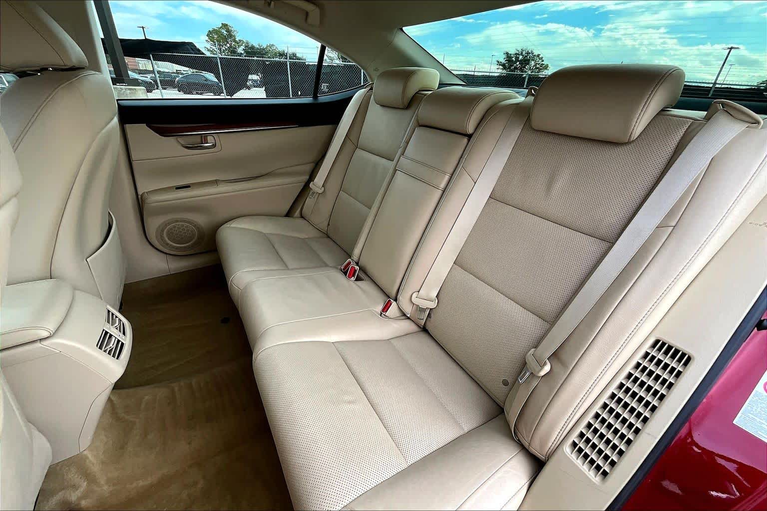 2014 Lexus ES 300h Hybrid Matador Red Mica at Sterling McCall Lexus