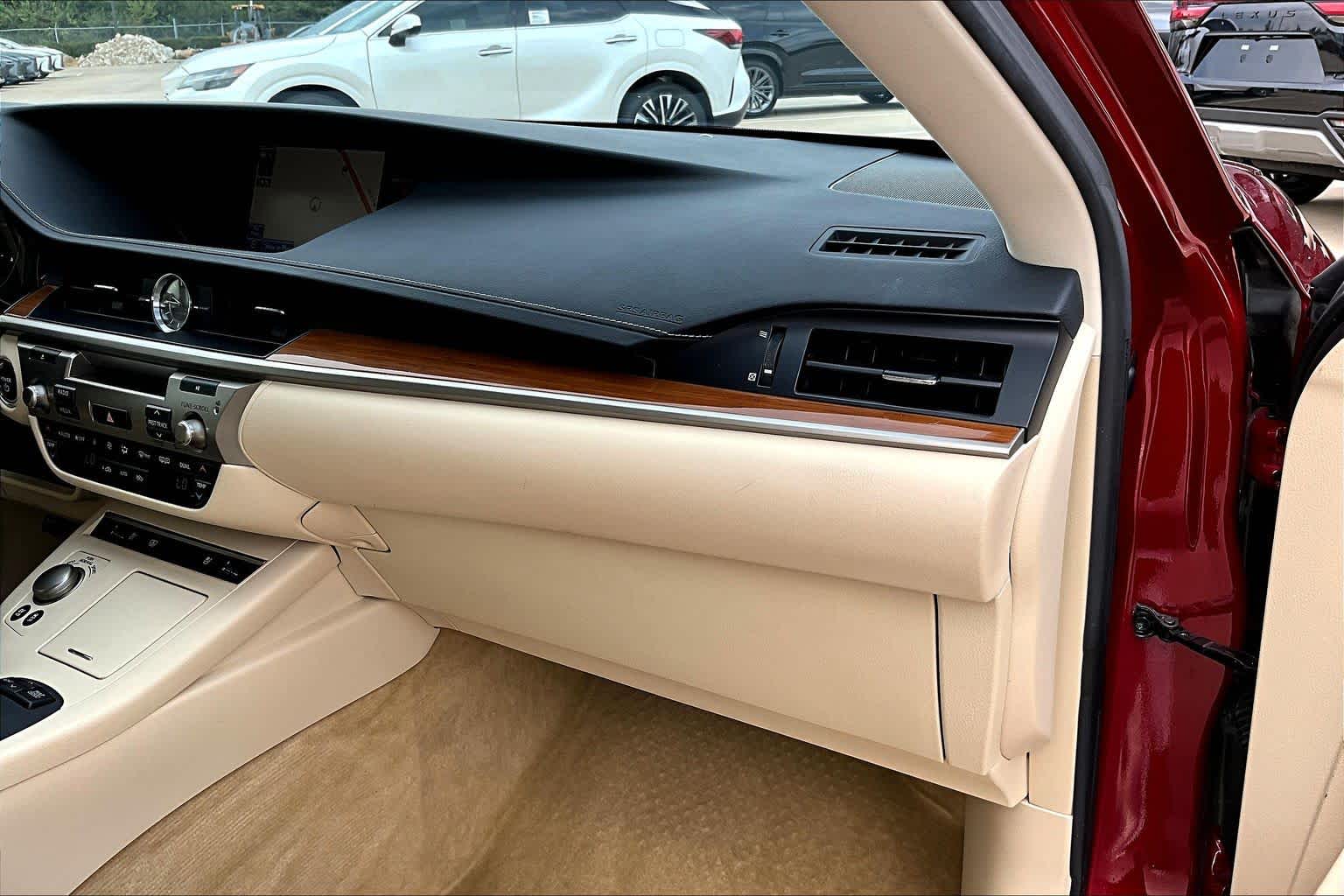 2014 Lexus ES 300h Hybrid Matador Red Mica at Sterling McCall Lexus