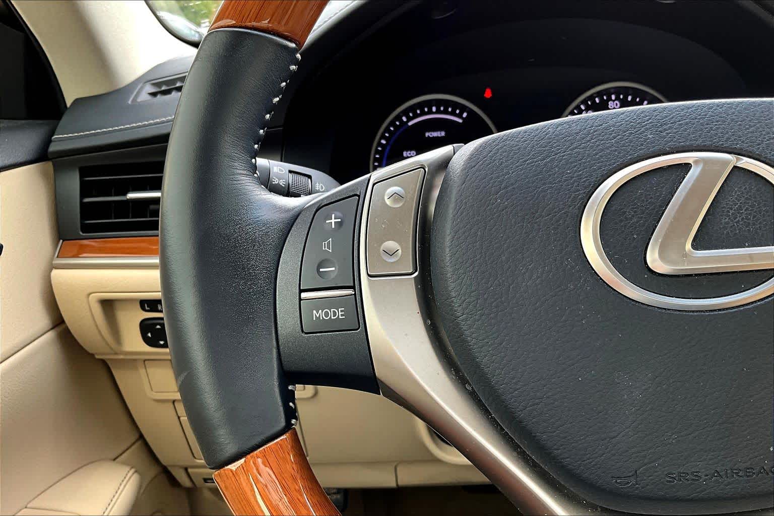 2014 Lexus ES 300h Hybrid Matador Red Mica at Sterling McCall Lexus