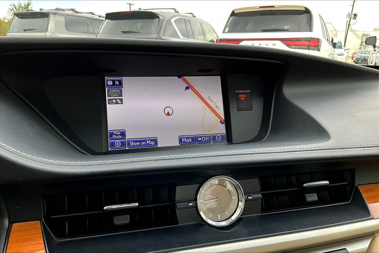 2014 Lexus ES 300h Hybrid Matador Red Mica at Sterling McCall Lexus