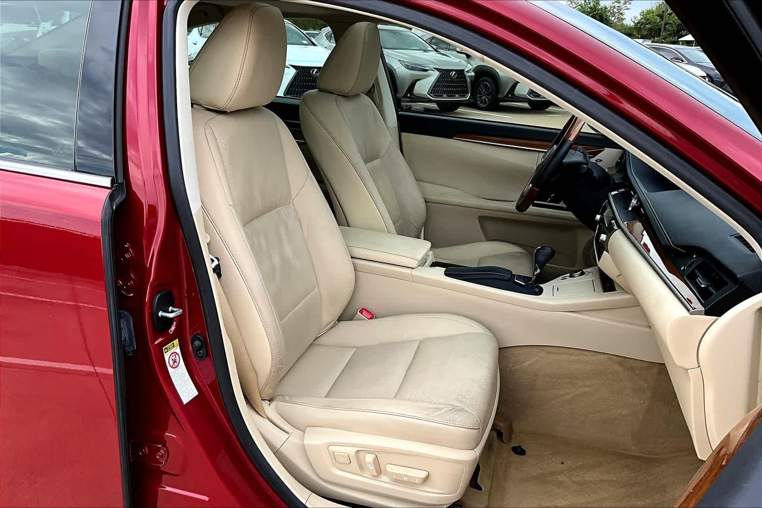 2014 Lexus ES 300h Hybrid Matador Red Mica at Sterling McCall Lexus