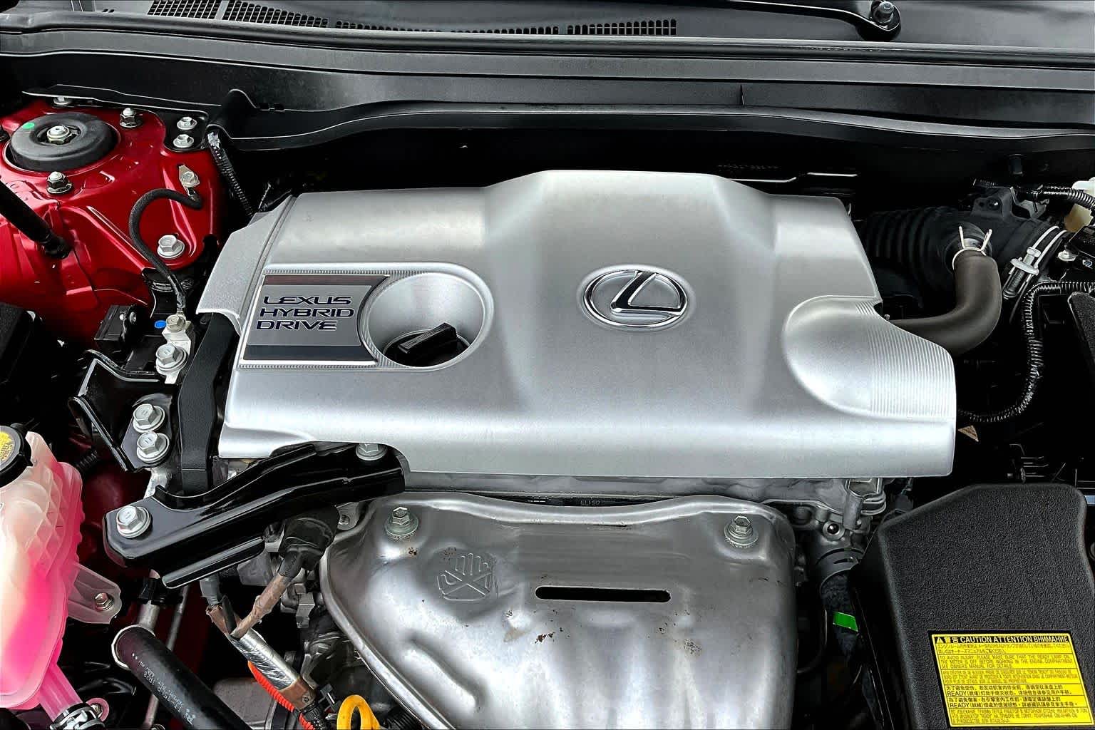 2014 Lexus ES 300h Hybrid Matador Red Mica at Sterling McCall Lexus