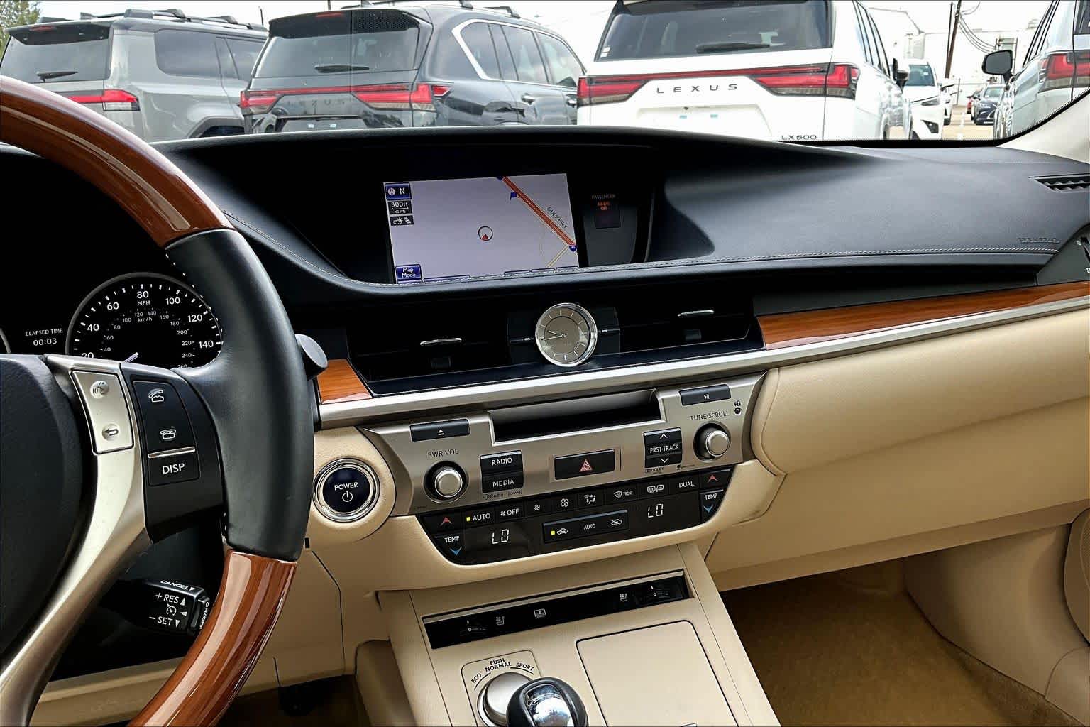 2014 Lexus ES 300h Hybrid Matador Red Mica at Sterling McCall Lexus