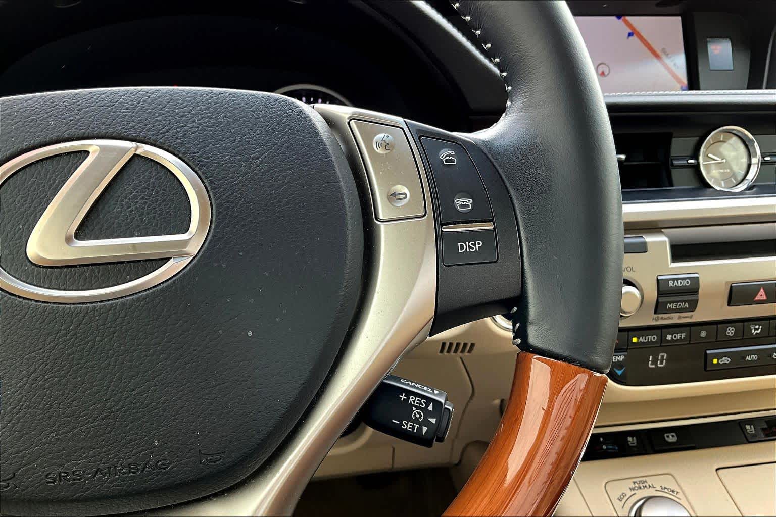 2014 Lexus ES 300h Hybrid Matador Red Mica at Sterling McCall Lexus