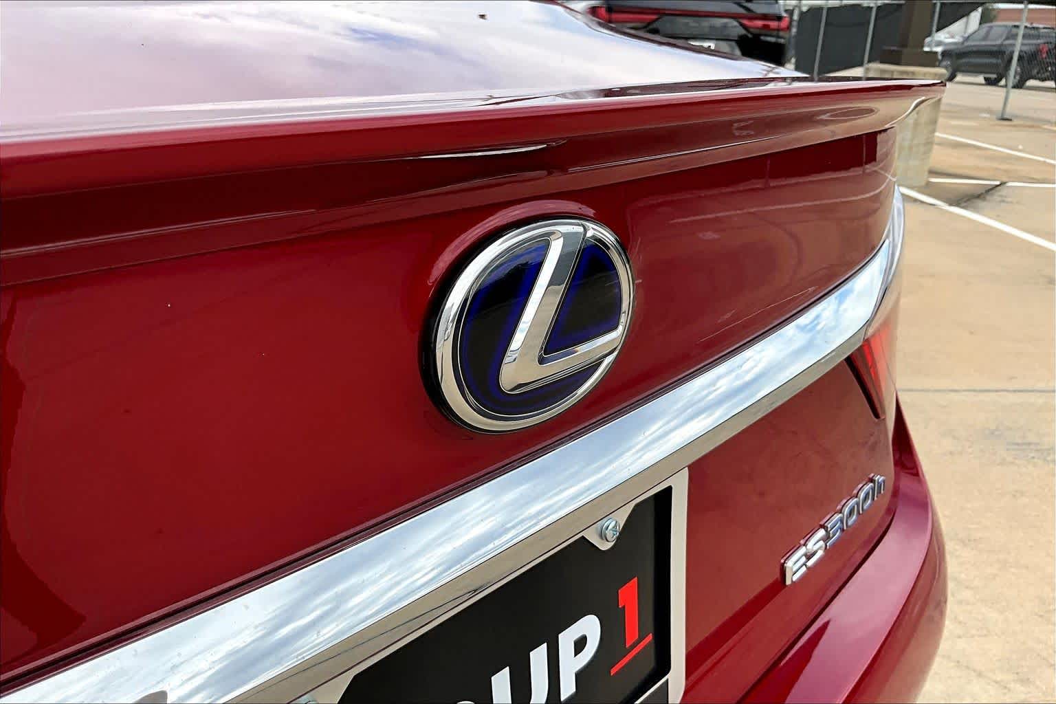 2014 Lexus ES 300h Hybrid Matador Red Mica at Sterling McCall Lexus