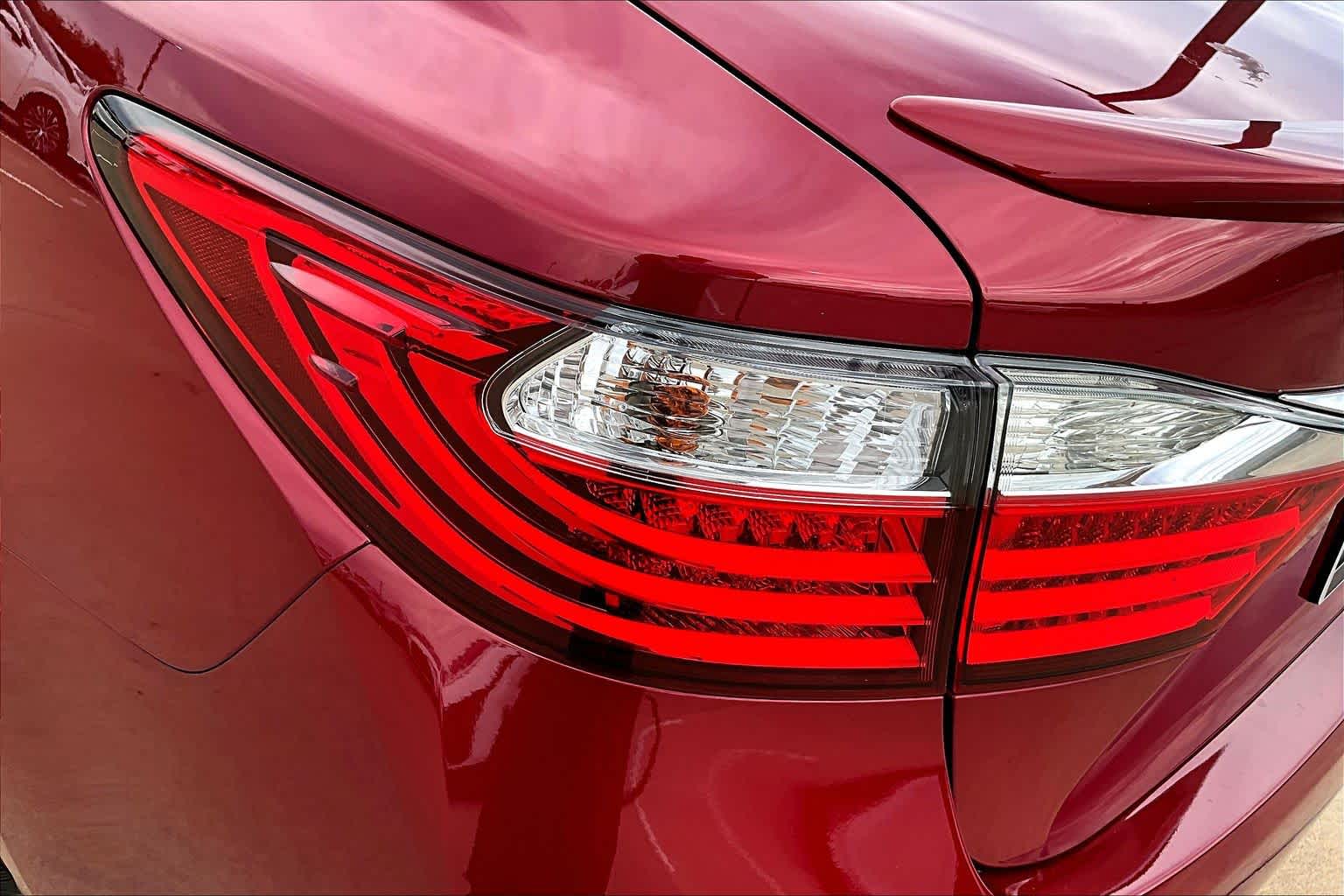 2014 Lexus ES 300h Hybrid Matador Red Mica at Sterling McCall Lexus