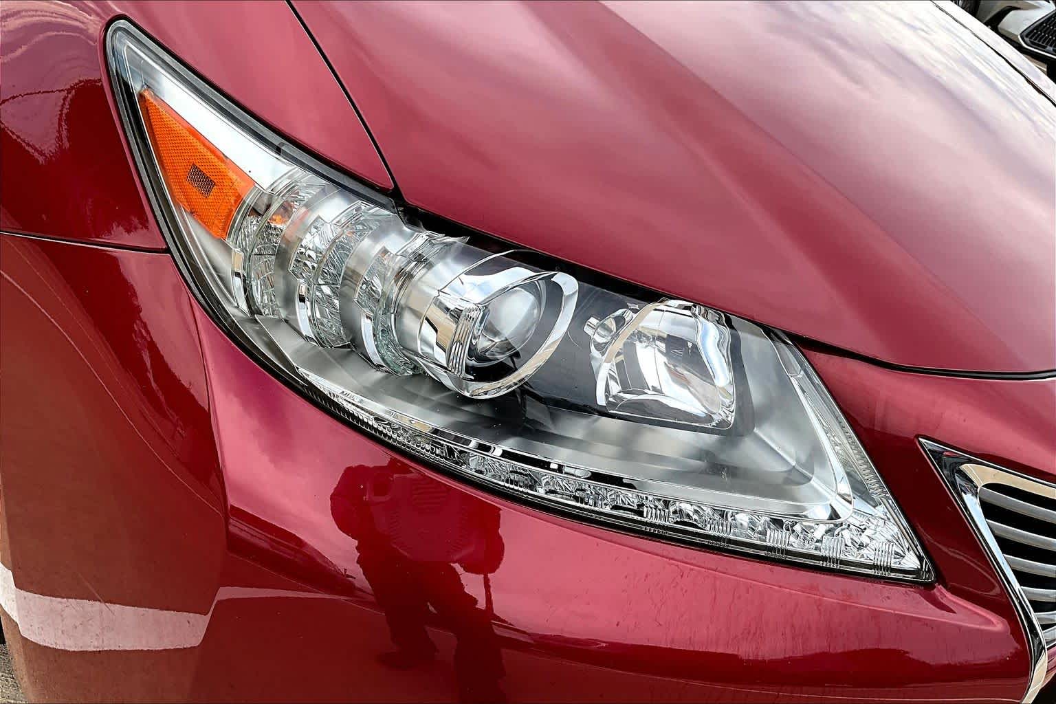 2014 Lexus ES 300h Hybrid Matador Red Mica at Sterling McCall Lexus