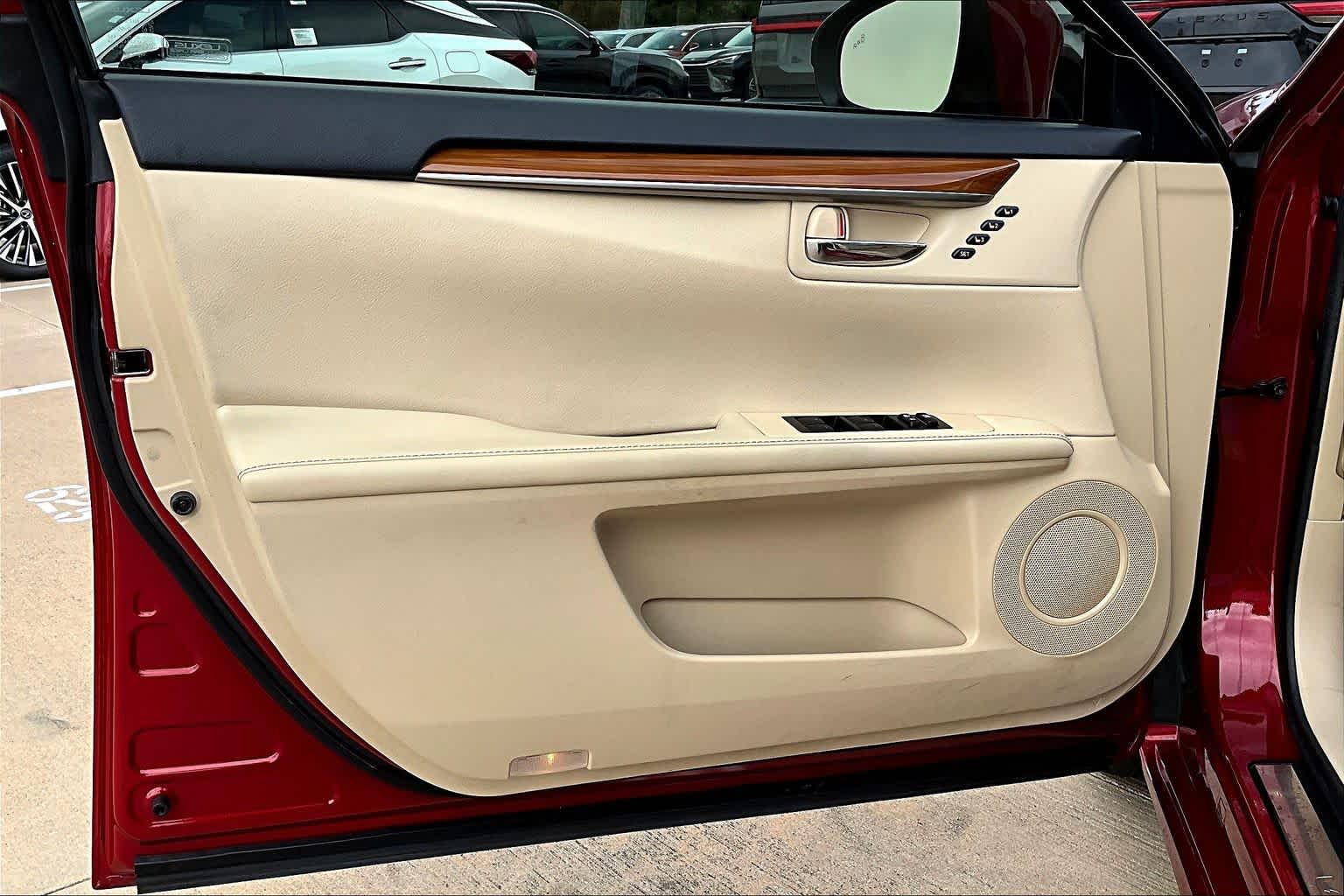 2014 Lexus ES 300h Hybrid Matador Red Mica at Sterling McCall Lexus