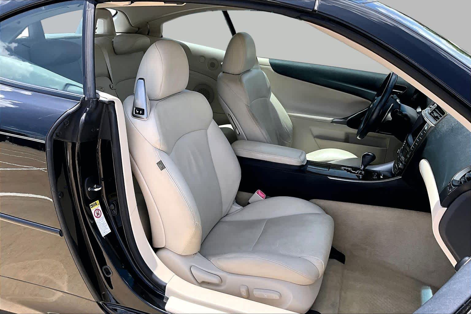2010 Lexus IS 350C  Obsidian at Mac Haik Ford