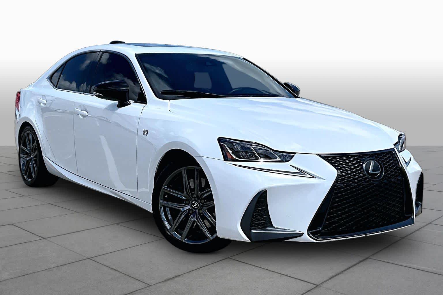 2020 Lexus IS 300 F SPORT  Ultra White at Lexus Southwest Houston