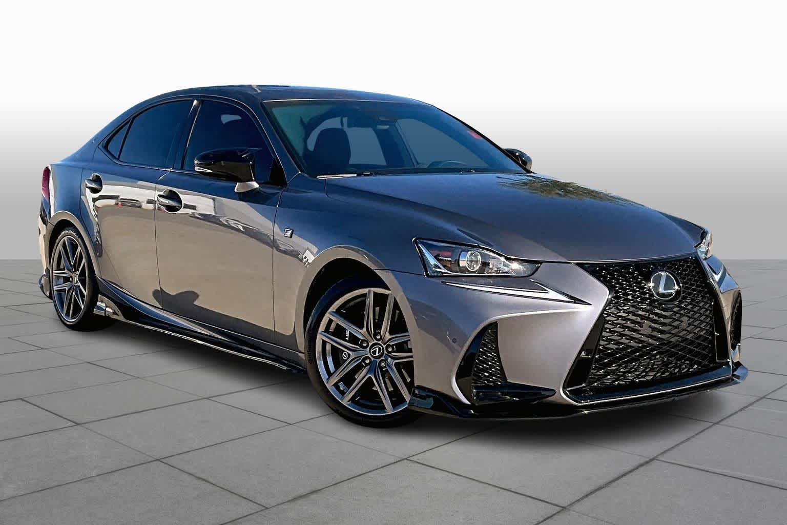 2020 Lexus IS F SPORT  Nebula Gray Pearl at Lexus of Clear Lake