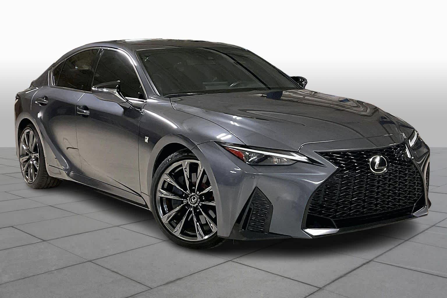 2023 Lexus IS 350 F SPORT  Cloudburst Gray at Lexus Southwest Houston