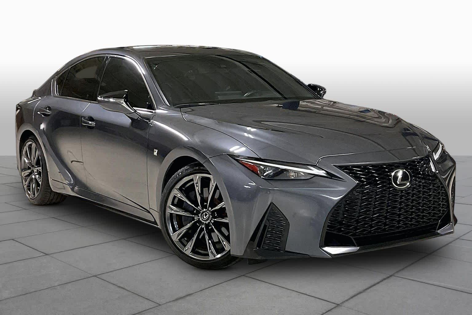 2023 Lexus IS 350 F SPORT  Cloudburst Gray at Lexus Southwest Houston