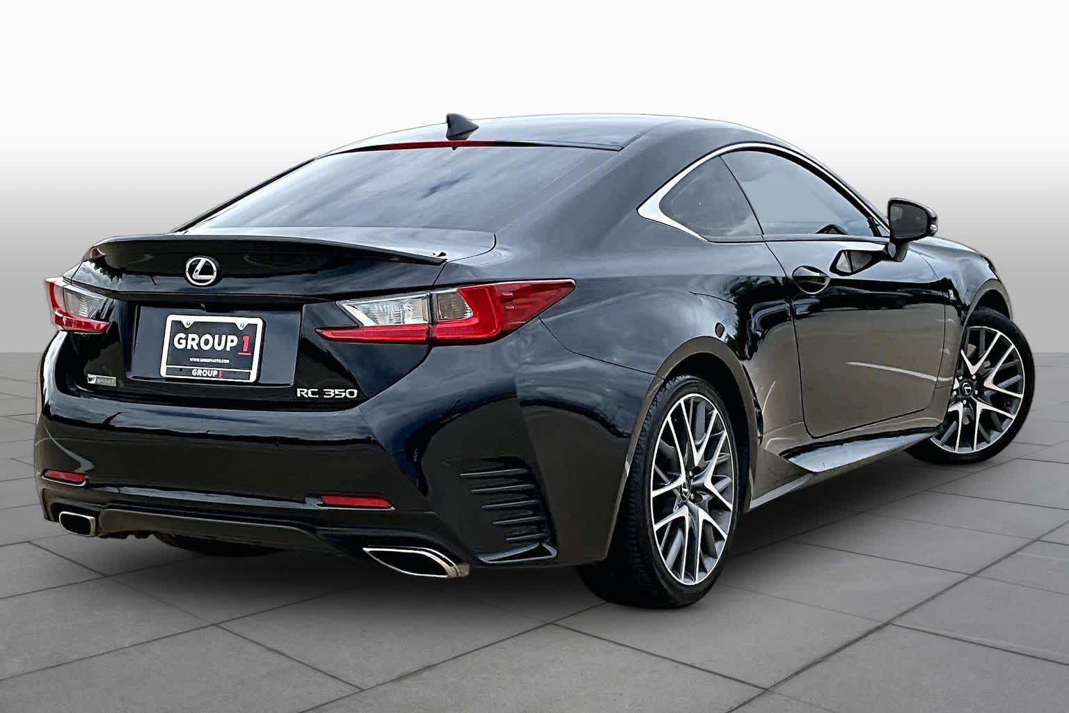 2016 Lexus RC 350  Obsidian at Mac Haik Ford