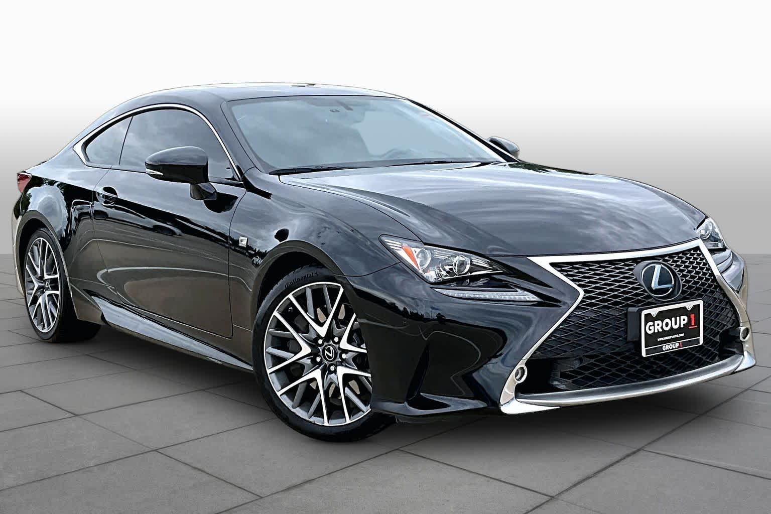 2016 Lexus RC 350  Obsidian at Mac Haik Ford