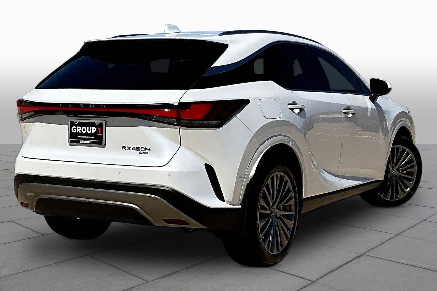 2026 Lexus RX 450h+ Luxury  Eminent White Pearl at Lexus of Clear Lake