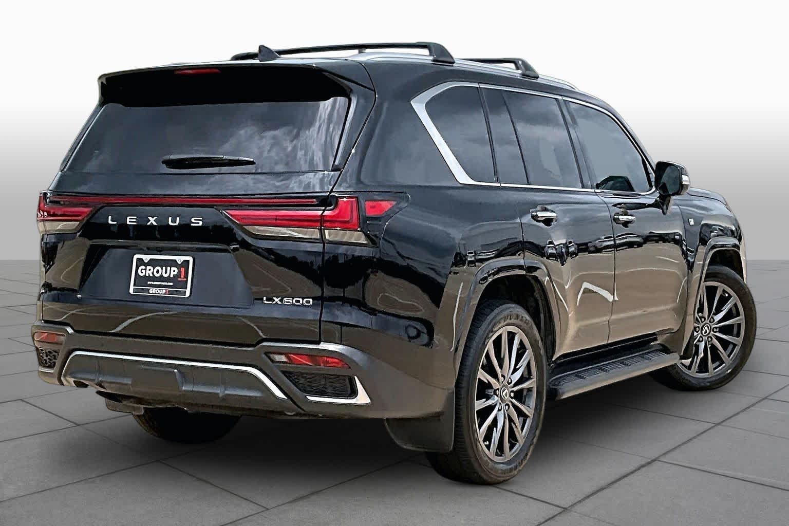 2023 Lexus LX 600 F SPORT  Black at Lexus of Clear Lake