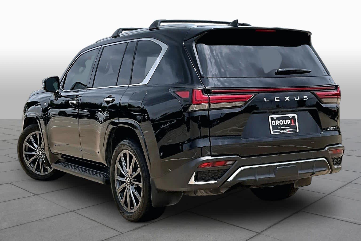 2023 Lexus LX 600 F SPORT  Black at Lexus of Clear Lake