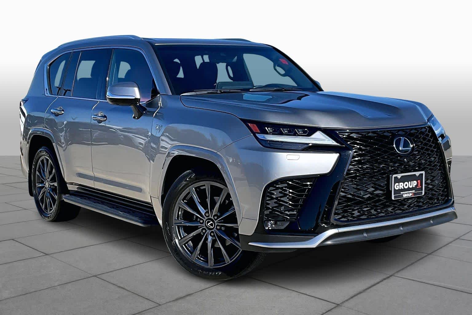 2024 Lexus LX F SPORT  Atomic Silver at Mercedes-Benz of Houston North